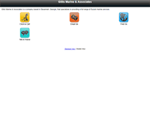 Tablet Screenshot of gillismarine.net